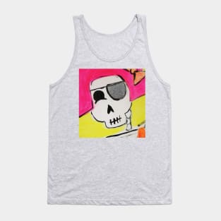 Glitter Eyepatch Tank Top